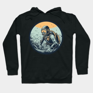 Exploring the deep blue and all its wonders Hoodie